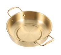 iplusmile Anti-Spill Pan Pots Noodle Pot Ramen Soup Korean Kitchenware Stainless Steel Container 201