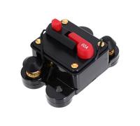 iplusmile Automatic Reset Car Audio Circuit Breaker Fuse Holder with Cover PVC High Temperature Resistant Power Protection for Vehicle Amplifiers and Trolling Motors