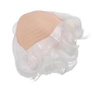 iplusmile Bald Cap Wig, Bald Head Costume Wig, White High-temperature Wire, Comfort Fit, Effective Coverage, Adults, Men, April Fools Day Costume Accessory