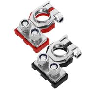 iplusmile Battery Terminal Set Battery Terminal Connector Top Post Copper Quick Release Stable Circuits for Car Van Motorcycle