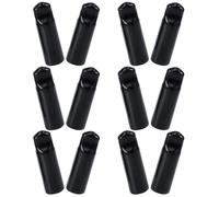 iplusmile Beer Tap Covers Beer Faucet Caps 12Pcs Black Rubber Dustproof Covers for Beer Faucet Protection in Bar Taps Protection and Home Kitchens