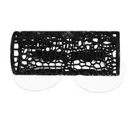 iplusmile Betta Fish Tunnel Aquarium Ornament Black Abs Plastic Fish Tank Decoration Sturdy Construction Safe Design