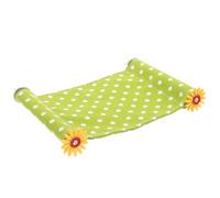 iplusmile Bird Hammock Light Green Parrot Nest Resting Place Removable for Cleaning Cloth and Wood Hanging Bed for Bird Cage