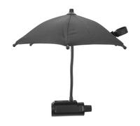 iplusmile Black Cellphone Sunshade Umbrella Stand with Adjustable Clip