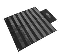 iplusmile Black Hanging Pocket Chart for Classroom Use, Polyester and Pvc Material, Organising Story Cards and Sentence Strips, Easy-to-clean Educational Storage Solution for Teachers