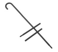 iplusmile Black Plastic Magician Cane for Stage Activities and Role Play