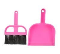 iplusmile Box Climbing Broom for Hamster Cage Small Broom and Dustpan Portable Cleaning Tool for Pet Habitats Mini Brush and Dustpan for Hamster Cages