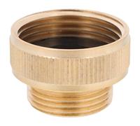 iplusmile Brass Hose Quick Connect Adapter 1 Inch Female to 3/4 Inch Male Solid Brass Versatile Connector with Easy Installation for Garden Water Hose Systems