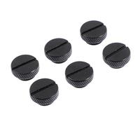 iplusmile Brass Stop Plug and Hand Tightening Installation /4 Inch 6 Pcs Corrosion Resistant Black Water Stop Plug Fittings for Efficient Cooling for Computer Water Cooling System