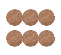 iplusmile Breathable Coconut Fiber Bird Nest Pads for Comfortable Breeding 6pcs for Pigeon and Birds Suitable for Zoo and Factory Use