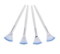 iplusmile Brush Set to Apply Even Coat and Keep Hands Beauty Tools for and Fiber 4pcs Soft Bristle for and Body for and At-home Facial Treatment