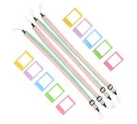 iplusmile Camera Strap Replacement with Photo Frame for Small Cameras | Lightweight Polyester and Plastic Set, Quick Release Detail, Travel and Daily Use, Women Photographers