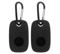 iplusmile Case Compatible with Tile Pro 2022, Pack of 2, Soft Silicone Case, Black, 6.3x3.8cm