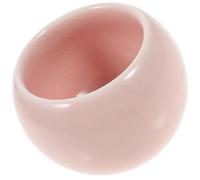 iplusmile Ceramic Tea Cup with Ice Crackle Glaze, High Temperature Fired Pink Chinese Style Teacup, Practical and Elegant for Kitchen Use, for Tea Lovers