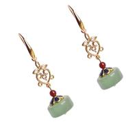 iplusmile Chic Retro Earrings Chinese Style Long Dangle Ear Pendants for Women Vintage Jewelry Decor Eye Catching Accessory for Any Occasion