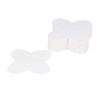 iplusmile Chocolate Truffle White Wrappers 100pcs Lightweight Kraft Cardboard Trays with Practical Design to Prevent Chocolate from for and Candy Making Party Use