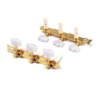 iplusmile Classical Guitar Tuning Pegs Keys Replacement Set with Standard 35mm Spacing, Easy to Use Plastic and Alloy Machine Heads for Acoustic Guitar Beginners