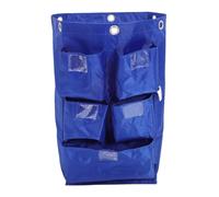 iplusmile Cleaning Cart Bags for Replacement Cleaning Bag Housekeeping Janitorial Supply Cleaning Cart Bags Cloth（40×28 ×69 cm）