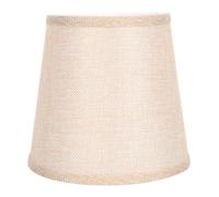 iplusmile Cloth Lampshade E14 Screw Yellow Cloth and Iron Lamp Shade for Pendant Lamp, Easy Install Protective Lighting Decor