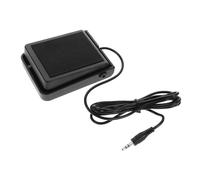 iplusmile Compact Sturdy Piano Sustain Pedal with Jack Metal and Abs Foot Pedal for Electric Keyboard and Midi Synthesizer Essential Musician Accessory for Improved Sound Control and