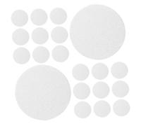 iplusmile Compressed Facial Sponges Makeup Remover Sponge 20Pcs Ultra-Thin Wood Pulp for Quick Water Absorption and Fast Drying - Home Travel Use