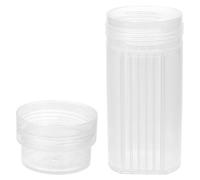 iplusmile Coplin Staining Jar for Labs: 5-Slide Plastic Slide Staining Jar with Lid or Research Laboratory,School Laboratory