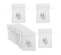 iplusmile Cotton Cloth Sachet Bags Empty Lavender Scented Pouch with Drawstring Closure Design Lightweight and Gentle to The 12pcs for Home Storage and Camping for Candy