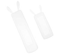 iplusmile Cover Dirt Control with Ear Rabbit Remote Silicone 2pcs Design Anti-slip Protector with Comfortable Grip and Protection for Tv for Home Use