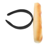 iplusmile Creative Realistic Baguette Bread Headband Lightweight Non Slip Hair Accessory for Women Party Cosplay Spa Makeup Photo Props Versatile Fashion Live Streaming