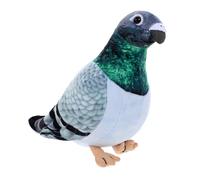 iplusmile Cute Plush Pigeon Doll Realistic Stuffed with Detail for Home Decor Festivals Birthdays Soft Cartoon Bird Ornament for Collectors