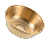 iplusmile Delicate Multi Use Copper Buddhist Water Cup Metal Offering Bowl for Temple Worship Home Decoration and Ritual Use