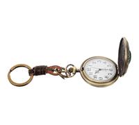 iplusmile Digital Pocket Watch Keychain Vintage Style with Sturdy Metal Chain Compact Size for Men and Women Special Occasion