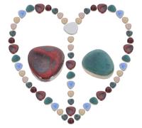 iplusmile DIY Ceramic Fragments Mosaic Tiles 500G Pack Irregular Raindrop Shapes for Garden Road and Creative Mosaic Arts
