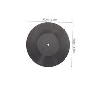 iplusmile DIY Simulated Vinyl Record with Color Pens and Base Retro Record Table Decor for Music Theme Parties and Creative Wall Ornament and Activities