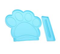 iplusmile Dog Paw Silicone Mold for DIY Photo Frames Flexible Epoxy Resin Silicone Mold Wear Resistant for Handmade Pet Paw Keepsakes Craft Enthusiasts