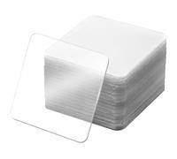 iplusmile Double Sided Tape Adhesive Strips Self Adhesive and Easy Installation 100pcs with Acrylic Material Square Shape Mounting Tape for Wall Hanging and Picture Fixing