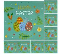 iplusmile Easter Disposable Napkins for Party with Cute Printed Rabbit Design, Made of Wood Pulp, Lightweight and Easy to Carry, for Holiday Parties and Home Use