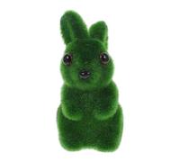 iplusmile Easter Rabbit Miniature Figurine Foam Moss Sculpture for Garden Decorations Lifelike Appearance and Vibrant Atmosphere, for Outdoor or Study Room Decor