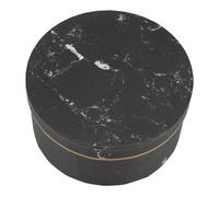 iplusmile Elegant round Marble Design Flower Gift Box with Lid, Paper Material for Floral Arrangements and Preserved Flowers, for Birthday Gifting and Beautifully Packaged