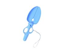 iplusmile Extra Giant Long Handle Pet Litter Scoop Tool Blue Cat Dog Waste Picker Sturdy Plastic Cleaning Tool for Indoor Outdoor Use for Cats and Dogs