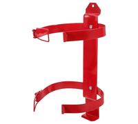 iplusmile Fire Extinguisher Mounting Bracket Heavy Duty 2Kg Adjustable Wall Holder for Vehicles Compact Space-Saving Design for Home, Office and Boat Safety