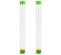 iplusmile Fishing Float Tubes Lightweight PVC Sturdy Storage Tubes with Sponge for Coarse and Freshwater River Fishing