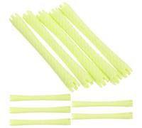 iplusmile Flexible Plastic Hair Rollers Convenient to Use Curling Perm Rods 10 Pcs Small Size and Lightweight Random Color for Short and Long Hair