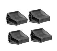 iplusmile Folding Ladder Feet Covers 3.35X3.35X2.56In Non-Slip Rubber Ladder Pads Durable Feet Protectors for Home and Diy Use