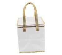 iplusmile Food Package Bag Insulated Lunch Bag Handle Cool for Cake Pizza Seafood Multipurpose Insulation