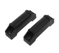 iplusmile Footrest Rail Slider Bracket Replacement for Recliner Chair with Plastic Heavy Duty Footrest Glide Block, Easy Installation, Rounded Smooth Edges, Suitable for Office Chair