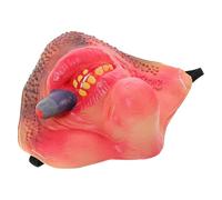 iplusmile Funny Half Face Mustache, Mischievous Playful Ghost and Horror Mask for Halloween Party, Prank Game, and Masquerade Dress-Up Accessories