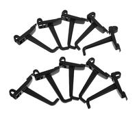 iplusmile Garage Storage Hooks 10Pcs Square Board Heavy Duty for Tool Display and Organization in Home Workspaces Keyhole Design