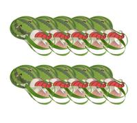 iplusmile Gift Bags 12pcs with Widened Handles and Resist Deformation Design Watermelon Cartoon Shape Non-woven Fabric Party Favor Bags Breathable Surface for Birthdays and Holiday Treats