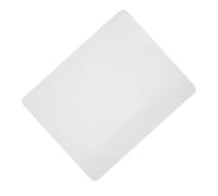 iplusmile Glass Mousepad 300x360mm Smooth Surface Gaming and Office Desk Mat with Cloth Texture Non-Slip Base, Hard Surface Mouse Pad for Computer Workspace